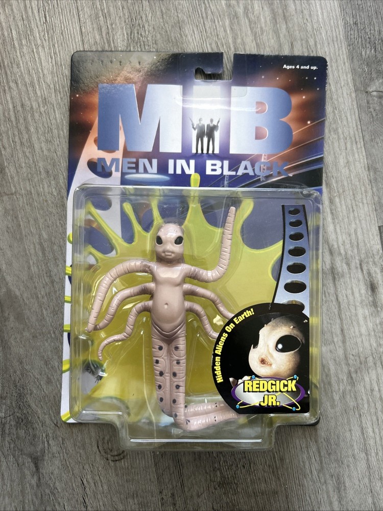 Galoob Men In Black Redgick JR Bendable Alien figure 1997 VTG NEW!