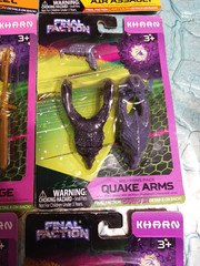 Final Faction lot. Synthoid action figure, Elite gold Steel, scourge, striker +