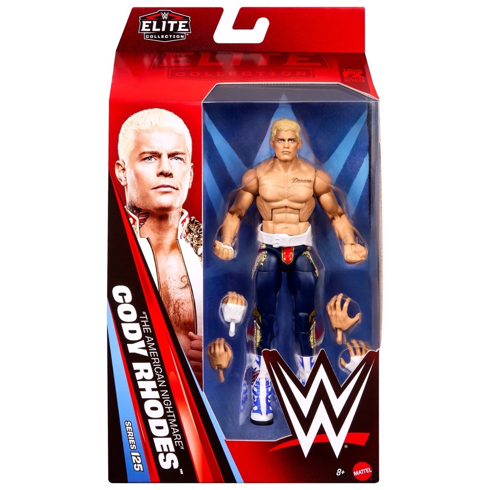 Cody Rhodes WWE Mattel Elite Series #125 Wrestling Action Figure