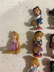 Nice Lot of 10 Disney Animators Princess Collection PVC Figures Disney Store