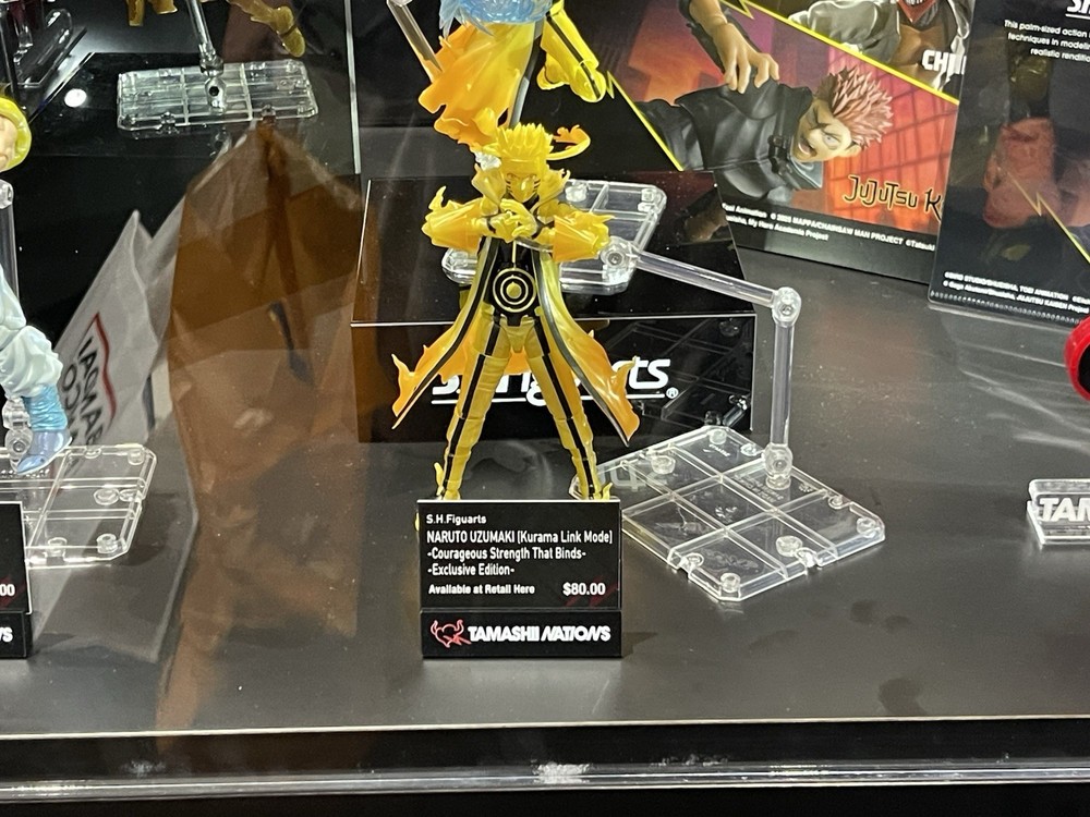SDCC 2026 Tamashii Nations S.H.Figuarts NARUTO UZUMAKI Kurama Link Mode In Hand
