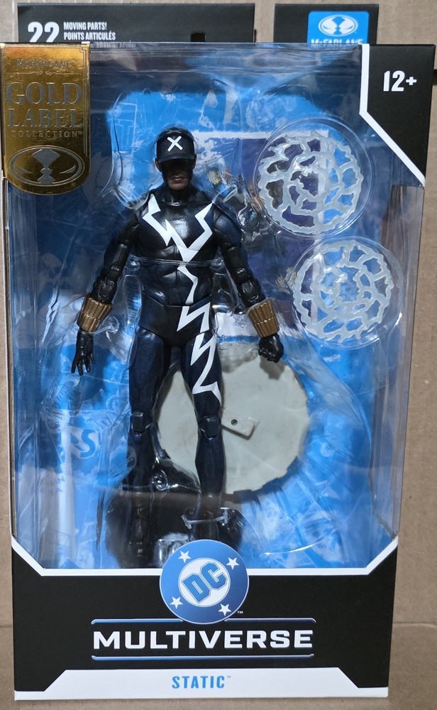 McFarlane DC Multiverse 7″ Static Trial By Fire Gold Label