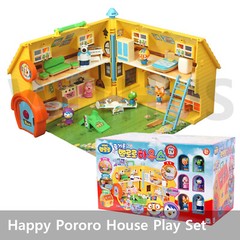 Happy Pororo House Play Set with Furniture Kids Toy House – Tracking 뽀로로하우스