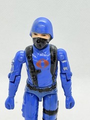 GI Joe Estrela Brazil Cobra Soldier Exclusive Light Blue Rare Vintage Original