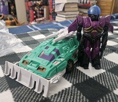 Transformers G1 Pretender Roadblock Only 1989 {No Small Robot}