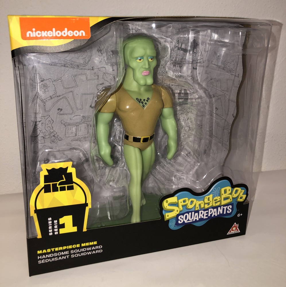 Spongebob Squarepants, Masterpiece Memes, 8” Vinyl Figure, Handsome Squidward
