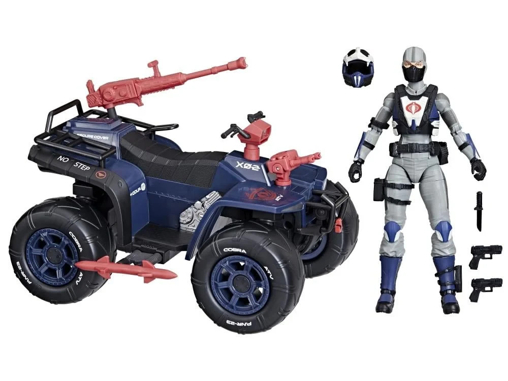 G.I. Joe Classified #119 Cobra Ferret Scout & Cobra Ferret ATV, Complete