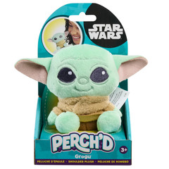 NEW! Star Wars Perch’d -GROGU- 3.75″ Shoulder Plush Toy Figure 2026 **READ**