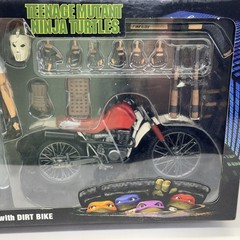 NECA Teenage Mutant Ninja Turtles Casey Jones with Dirt Bike New Box Wear