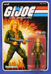 GI JOE SUPER 7 REACTION PLUS COVER GIRL WAVE 1 MOC