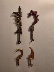Harvinger Studios Savage Crucible Weapons LOT Huntsman Pack & Other Accessories