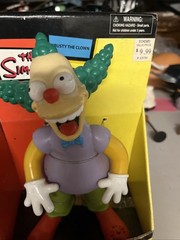 The Simpsons 8″ Krusty the Clown Talking Wobble Figure – Gemmy 2003