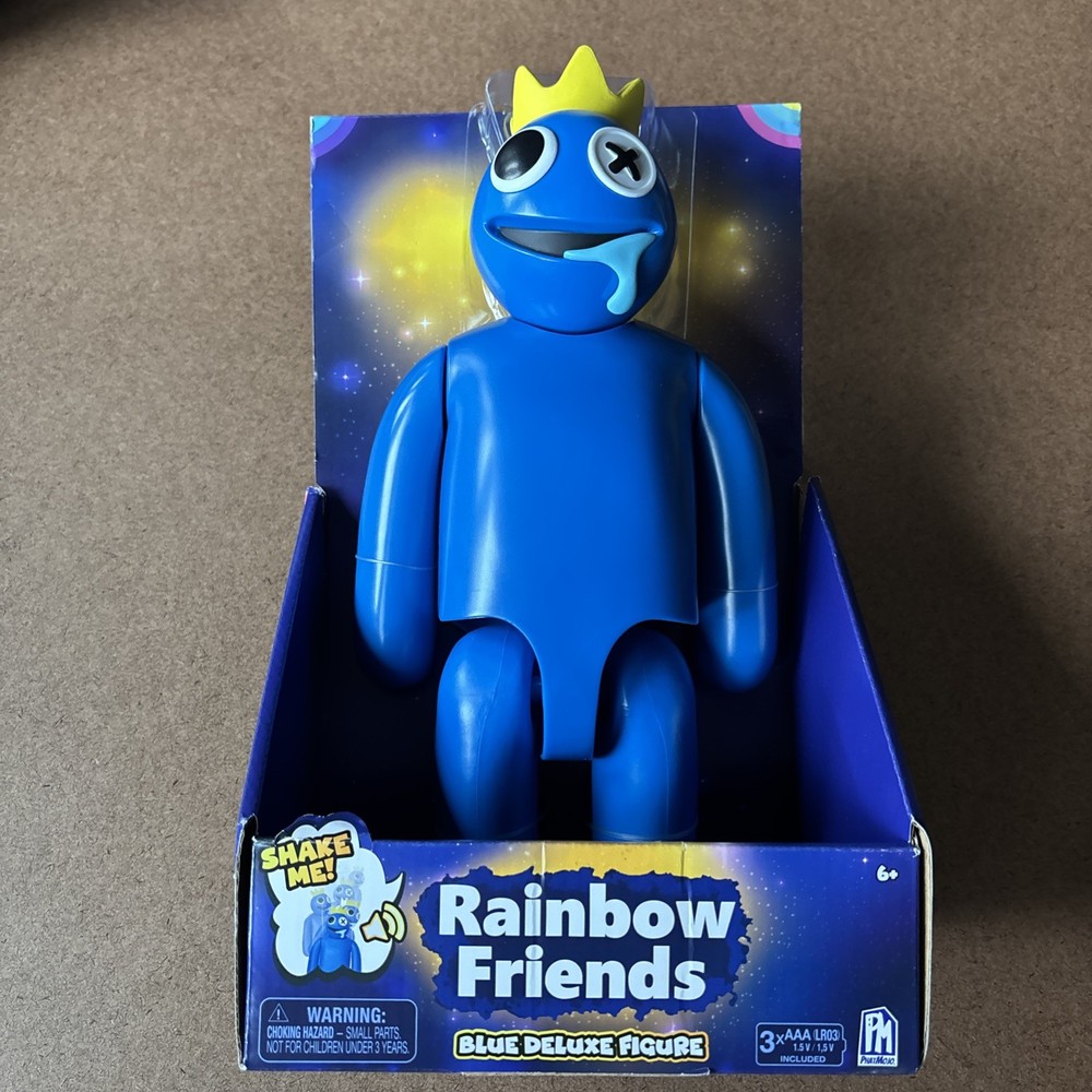 Rainbow Friends Blue Deluxe Figure Shake Me PHAT-MOJO NIB