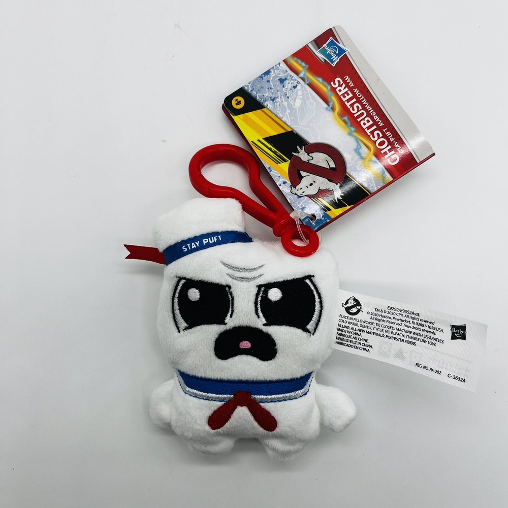 Ghostbusters Afterlife Paranormal Stay Puft Plush Bag Clip Keychain 01