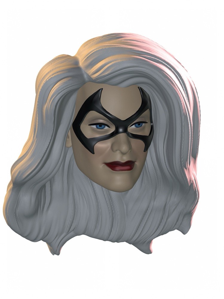 Bad Luck Lady Custom Action Figure Head 1:9 or 1:6 Mego