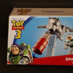 2009 Toy Story 3 Action Links Spaceship Vehicle Stunt w/ Buzz Lightyear Figure