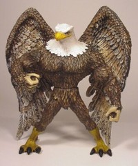 Freedom The American Eagle Action Figure Mezco Toyz 9/11 Commemorative Figure