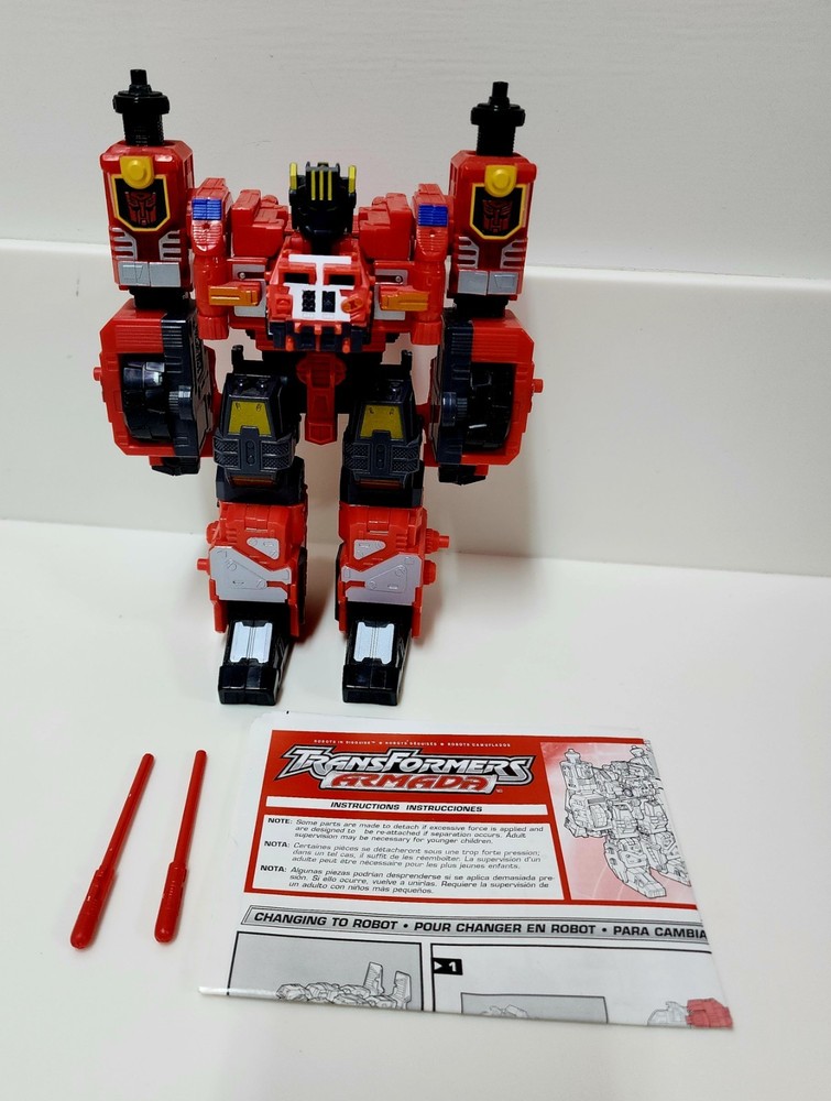 OVERLOAD & ROLLOUT minicon Transformers Armada 100% COMPLETE