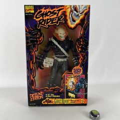 Ghost Rider Marvel Comics Deluxe 10” Glow-in-the-Dark Edition ToyBiz 1995