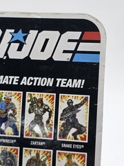 G.I. Joe 2008 Anniversary Cobra Commander Figure New Card Wear