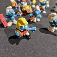 Vintage ASSORTED Lot of 11 Smurfs Peyo Schleich PVC Figures West Germany