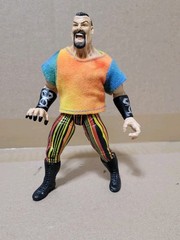 WWE WWF KURRGAN 1999 SUMMER SLAM DEADLY GAMES SERIES JAKKS PACIFIC 1 WITH CRUTCH