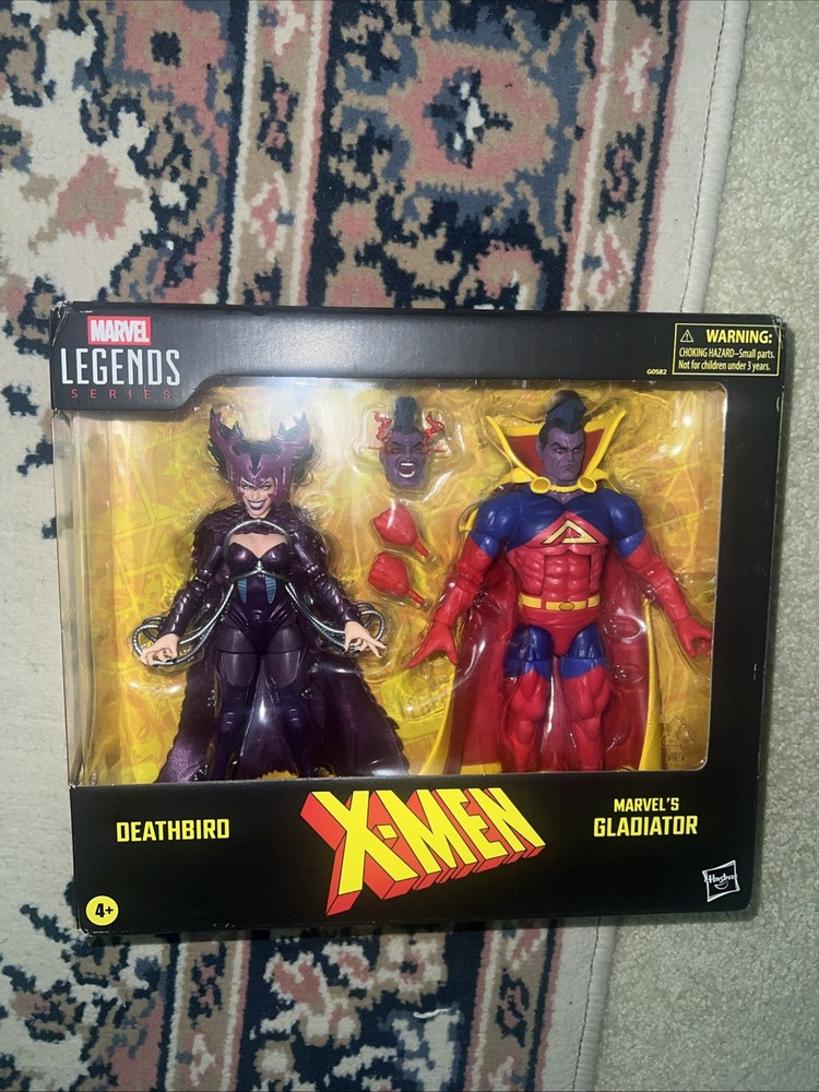 Hasbro Figure Lot X-Men Marvel Legends Deathbird & Marvel’s Gladiator Set