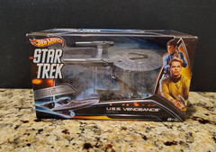 U.S.S. Vengeance USS 2013 Star Trek HOT WHEELS Die Cast Mattel NEW MIB