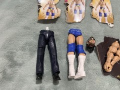 WWE Legends BAF Lot 3/4 Diamond Studd Backlund Pants Wrestling Figures