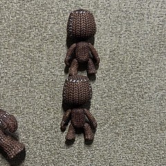 Little Big Planet Sackboy Happy Figure Lot 2008 2009 Collectable Rare SCEE