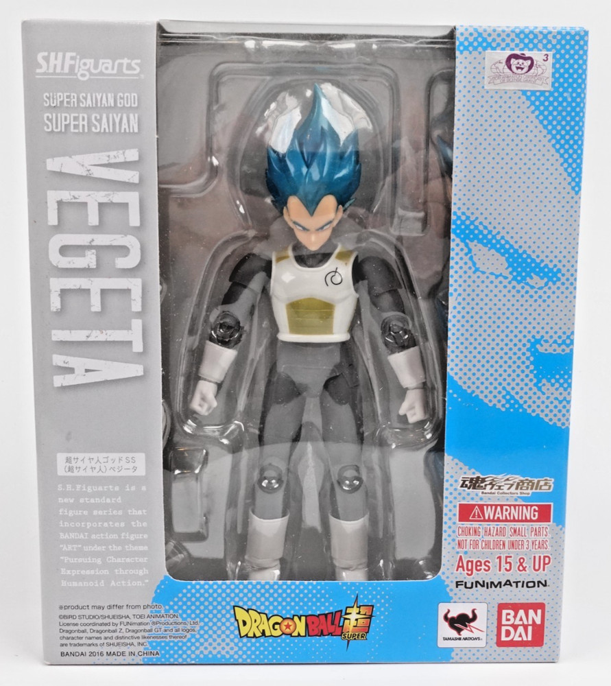 S.H.Figuarts Super Saiyan Blue Vegeta 1.0 Resurrection F Whis Armor