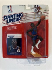 💥🏀 1988 PATRICK EWING Starting Lineup, New York Knicks – NBA – Carded! 🏀💥