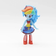 9PCS My Little Pony Unicorn High School PVC Figure Doll Set Collectible Toy