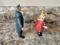 Rare How The Grinch Stole Christmas Cindy Lou Who & The Mayor Figures Playmates