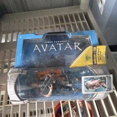 Mattel Movie Masters Avatar Col. Miles Quaritch Figure w/ Webcam i-TAG