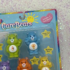 Care Bears Set Of 5 Figurines Approx. 2.25″ Tall 2003 Play Along Set Mint In Pkg