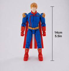 Homelander Figure The Boys Inspired 3D Printed 14cm Action Figure Collectible