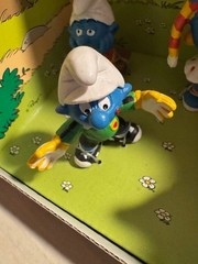 Smurfs 2000 – 2009 Edition by Schieich *** NIB *** some damage to box *** soccer