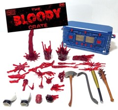 Super Action Stuff! Sealed Bloody Crate 1/12 Action Figure Accessories