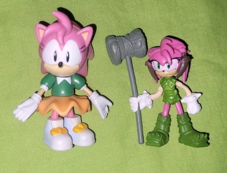 SEGA Sonic Hedgehog Prime Boom 3″ Thorn Rose Figure Lot Jazwares