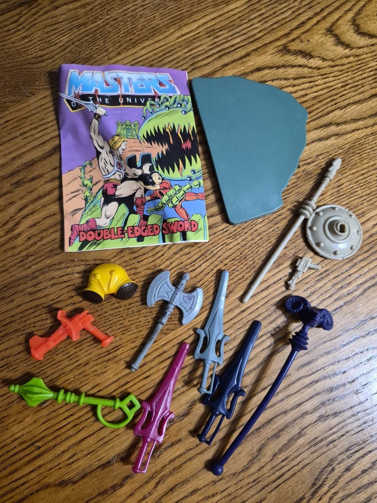 Masters of the Universe accessories 13 items Lot 1980’s Mattel Vintage MOTU