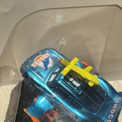 SDCC 2008 Mattel Cars Lightning Storm McQueen Dinoco w/ Case READ