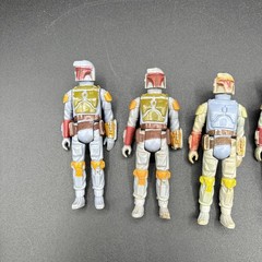 Vintage Star Wars Kenner BOBA FETT 1979 Action Figure LOT 6 Hong Kong Loose Limb