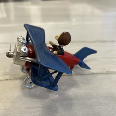 Polistil Poli Toys Disney Donald Duck Ww2 Diecast Metal Plane Vintage 60’s Italy