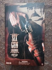 1/6 FIGURE 12 INCH SIDESHOW COLLECTIBLES TOYS SIX GUN LEGENDS WYATT EARP NEW