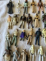 1977 – 1984 Vintage Star Wars 75Action Figures Original Kenner