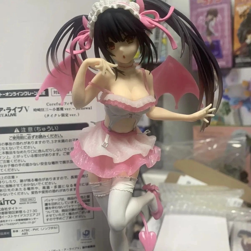 Date A Live Figure Tokisaki Kurumi Figures Swimwear Figurine Desk Decoration Pvc