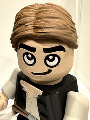 3D printed HAN SOLO & CHEWBACCA custom chunky figure – 6.5 inches – Star Wars