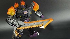 Chain Saw Knife Axe Weapon Upgrade Kit For AOTP Megatronus The Fallen