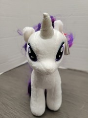 2014 Ty Beanie Babies My Little Pony Sparkle Rarity 7″ Plush With Tags